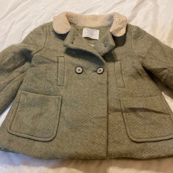 Zara Baby Olive Peacoat Size 18-24mths - Picture 2 of 6